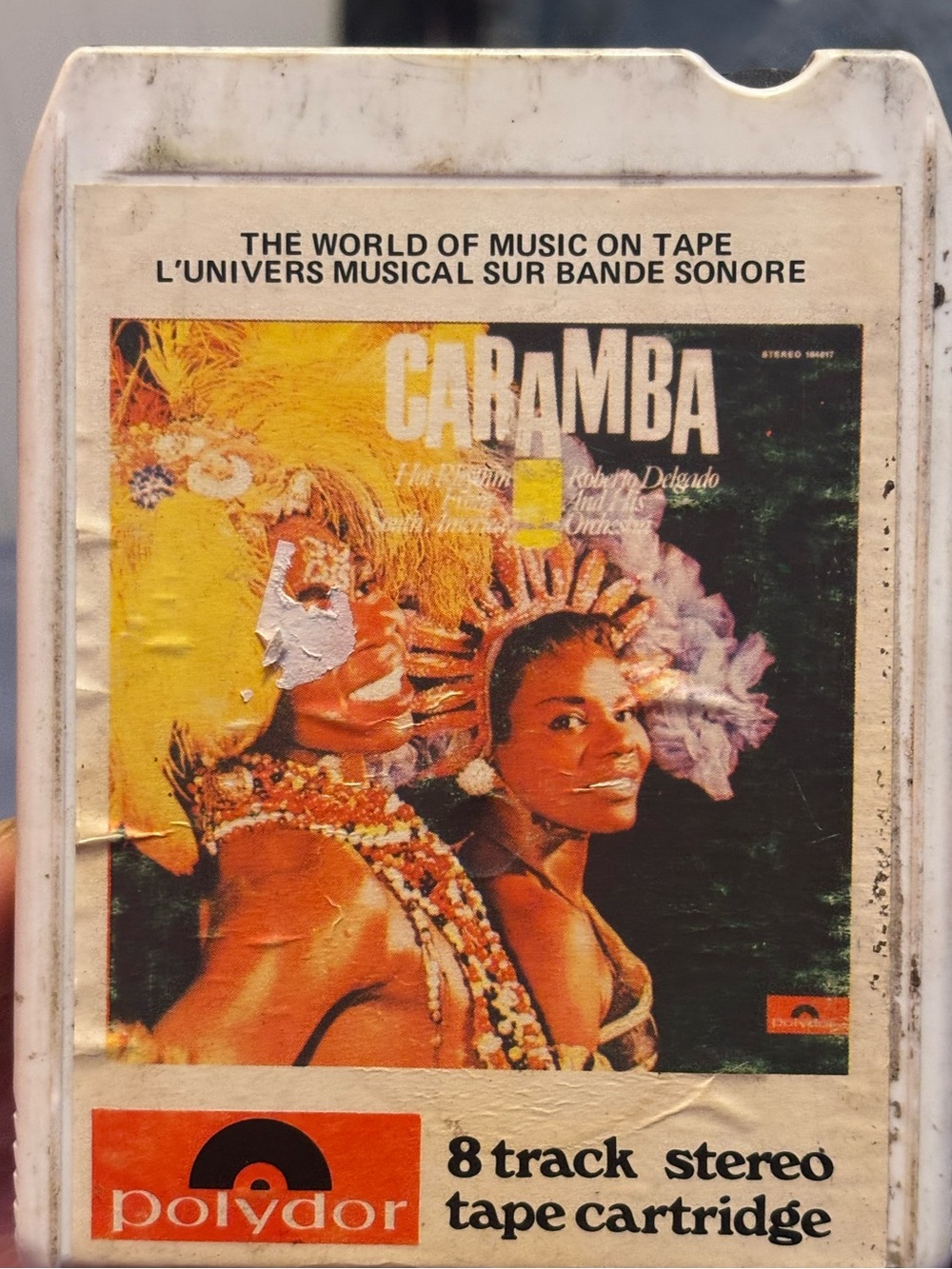Roberto Delgado - Caramba 8-Track Tape Polydor P-8-194-017